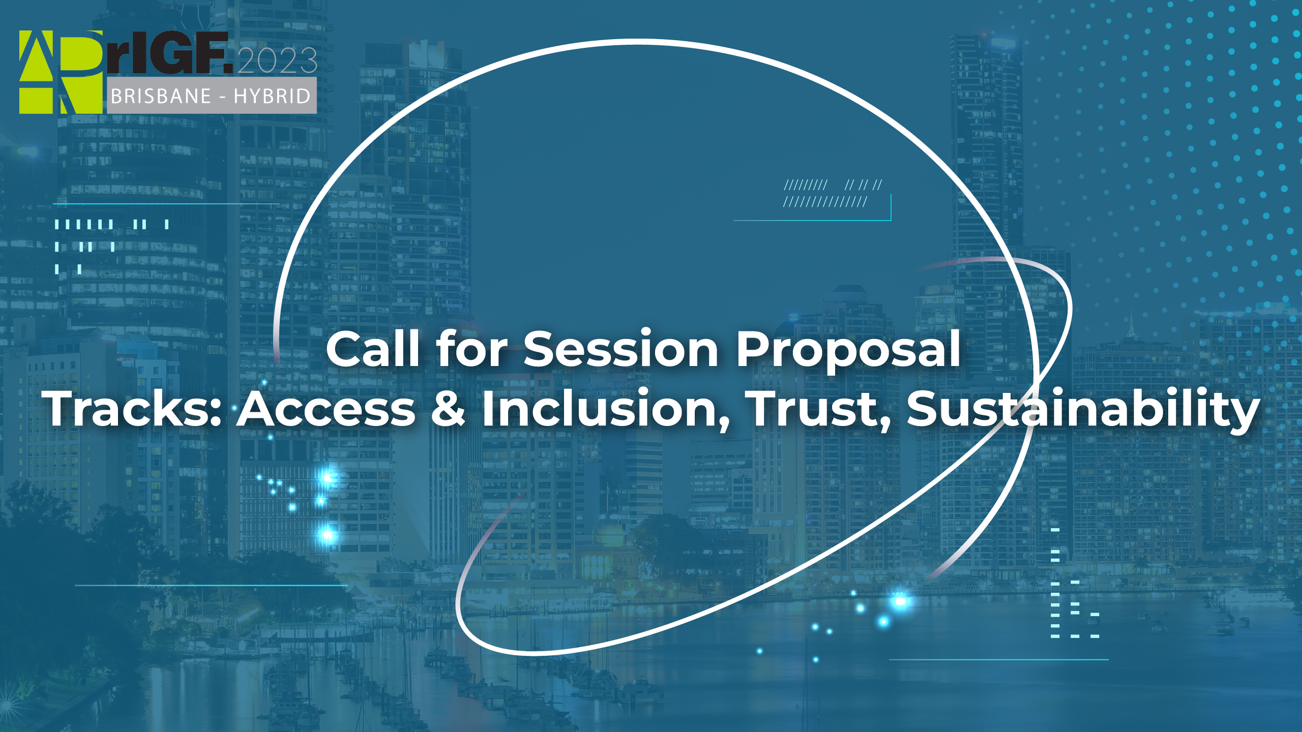 Banner: 2023 APrIGF Call for Session Proposal