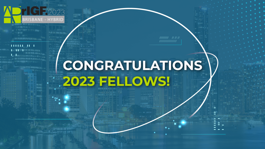 Aprigf 2023 Fellowships Results - Aprigf.asia