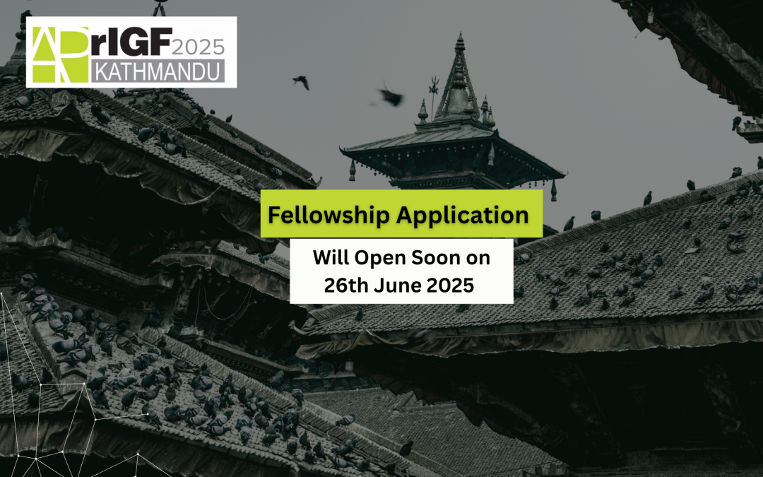APrIGF 2025 Fellowship Application banner