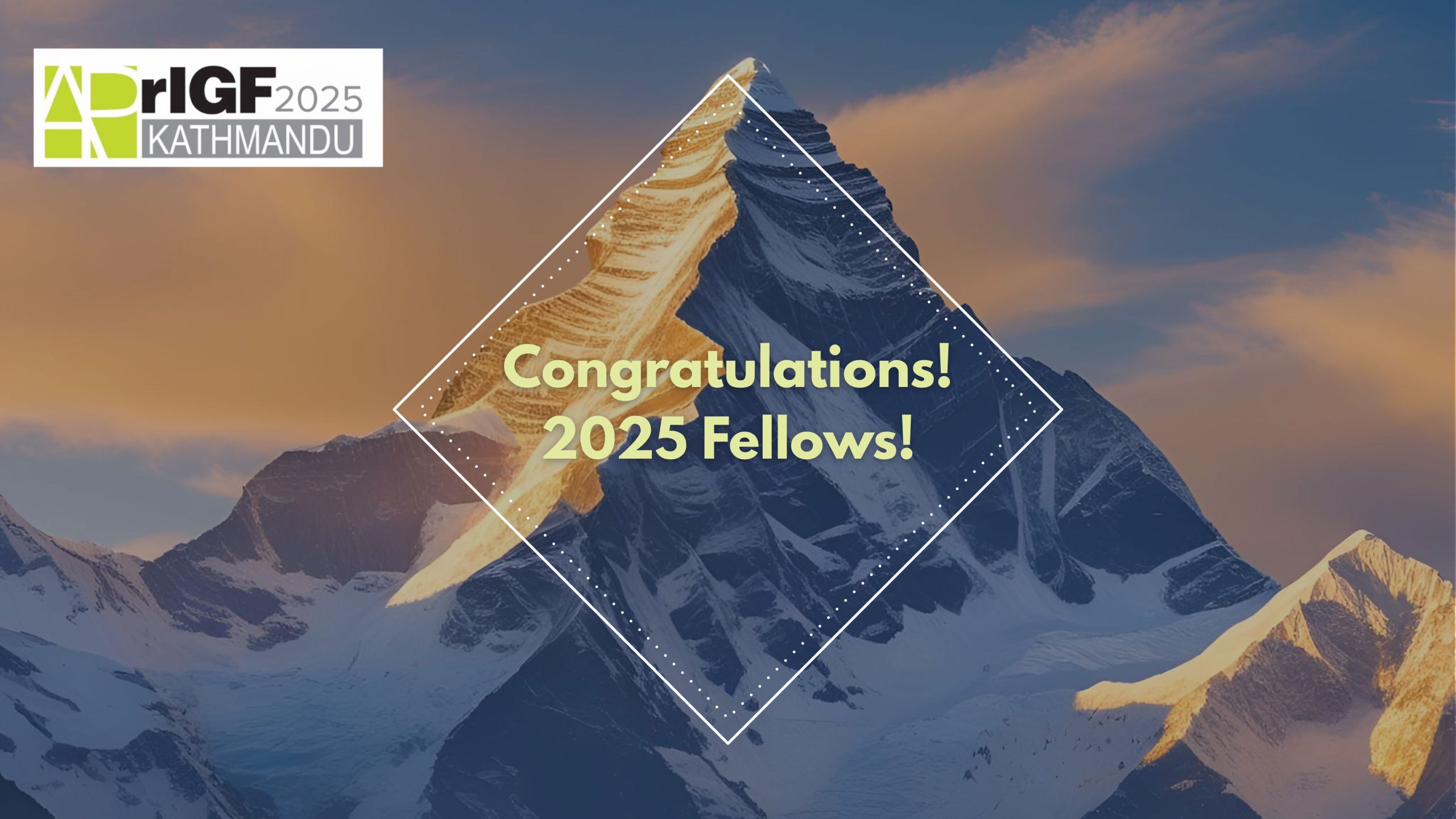 Congratulations to 2025 APrIGF Fellows