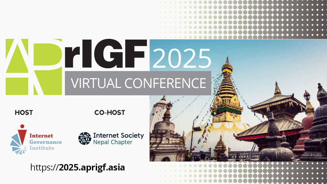 APrIGF 2025 Nepal Host banner | Virtual Conference
